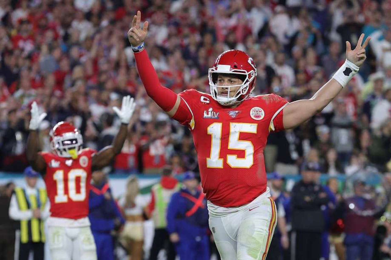 Kansas City quarterback Patrick Mahomes sportsbooks million-dollar win