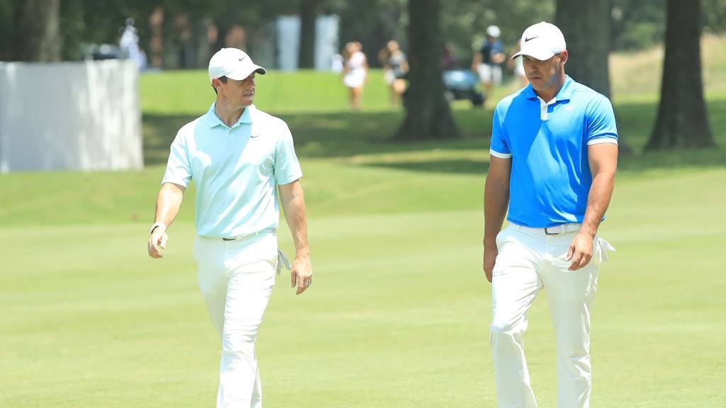 Rory McIlroy, Brooks Koepka No. 1 