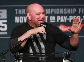 Dana White says he knows where UFC 249 will take place, though he can’t yet make an official announcement. (Image: Michael Reaves/Getty)