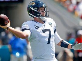 Nick Foles during the 2019 preseason with the Jacksonville Jaguars. (Image: Marco Esquondoles/Getty)