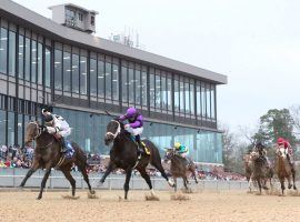 Even by moving the Arkansas Derby from April to May, Oaklawn Park's role as one of the last Kentucky Derby preps won't come into play in 2020. (Image: Oaklawn Park)