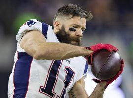Authorities charged Parlay Patz with sending threatening messages to numerous athletes, including a Patriots player believed to be Julian Edelman. (Image: Wesley Hitt/Getty)