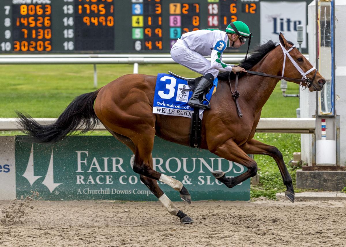 Wells Bayou Winning Louisiana Derby