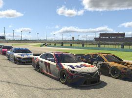 NASCAR held its esports race the eNASCAR iRacing Pro Invitational event Sunday at virtual Homestead-Miami Speedway. (Image: Fox Sports)