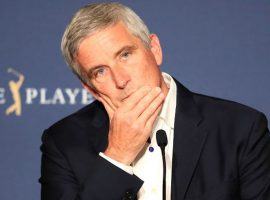 PGA Tour commissioner Jay Monahan cancelled The Players Championship, and three other events late Thursday because of the coronavirus outbreak. (Image: Getty)
