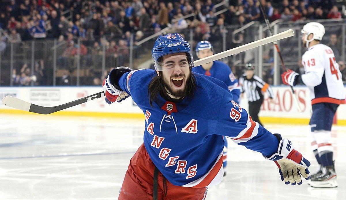 5 goals Mika Zibanejad five NY Rangers