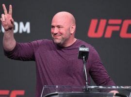 Dana White says he has a venue for UFC 249 that can host events in the USA for the next two months, as well as a private island he is preparing for international fights. (Image: Adam Hagy/USA Today Sports)