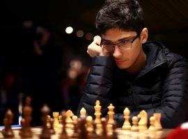 Iranian prodigy Alireza Firouzja (pictured) will face Ding Liren in the first round of the Magnus Carlsen Invitational. (Image: Getty)