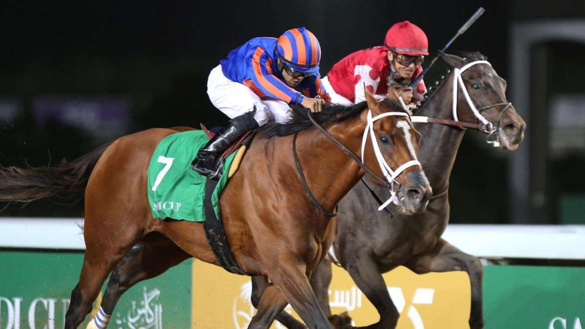 Maximum Security Winning Saudi Cup