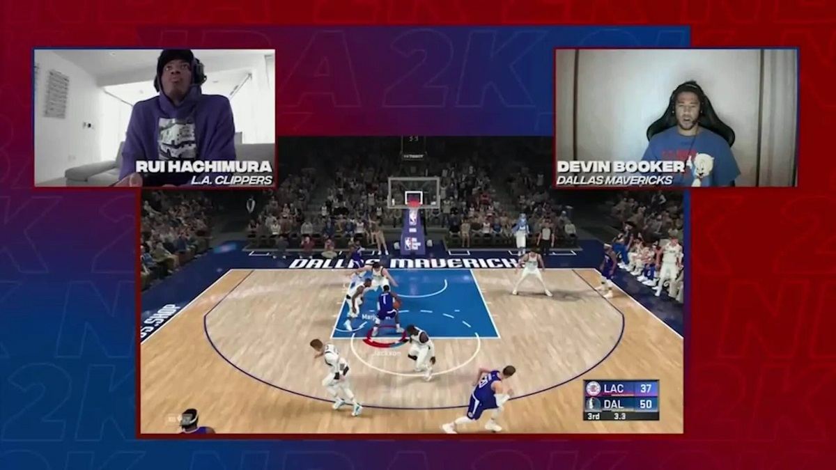Devin Booker Deandre Ayton Suns NBA 2K Tournament