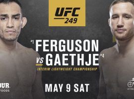 UFC 249 is taking place in Jacksonville, Florida, and features a main event between Tony Ferguson and Justin Gaethje. (Image: UFC)