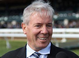 Trainer Wesley Ward is to training 2-year-olds as Bob Baffert is to 3-year-olds. He saddles favorite Lime in the first 2-year-old race of 2020. (Image: Keeneland)
