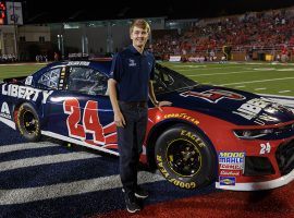 William Byron won the Richmond iRacing event on Sunday for his second victory of the season. (Image: Hendrick Motorsports)