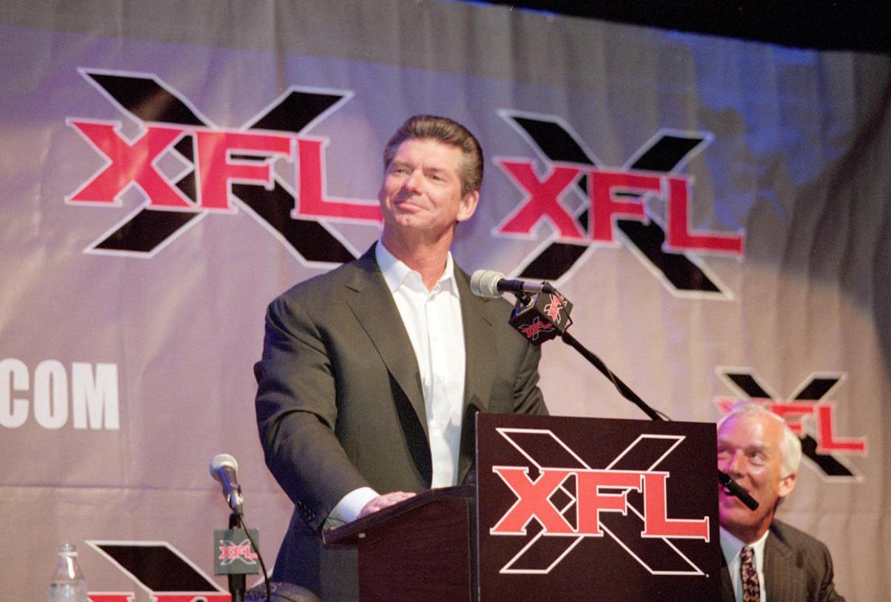 XFL CEO Vince McMahon suspended operations