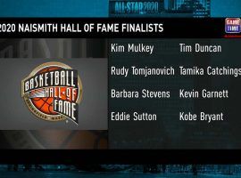 The Basketball Hall of Fame Class of 2020 will be postponed until 2021. (Image: NBA)