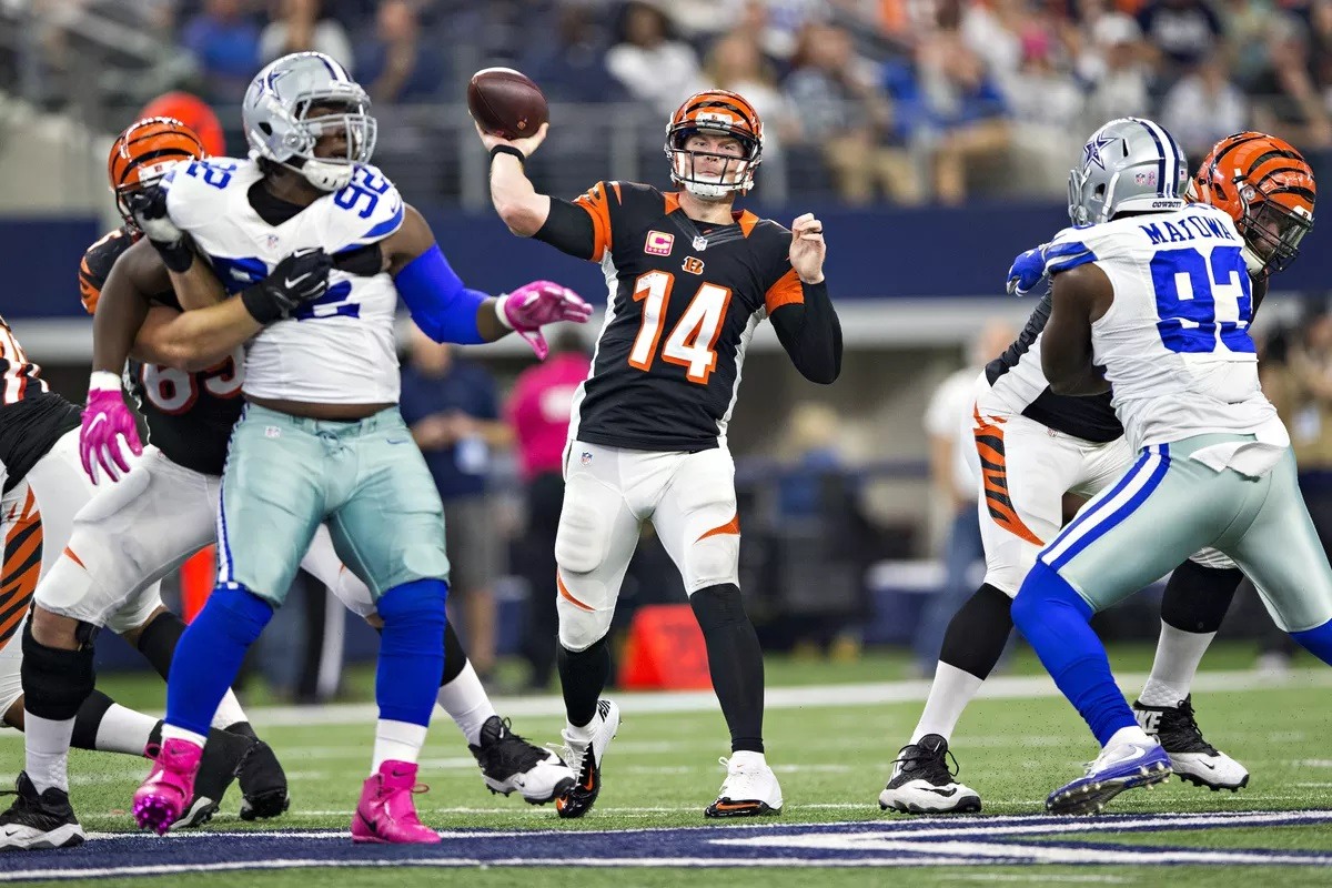 Andy Dalton Dallas Cowboys backup QB Dak Prescott