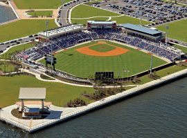 uring the baseball shutdown, Pensacola Blue Wahoos Stadium in Pensacola is available to rent on Airbnb. (Image: AP)