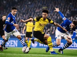 Borussia Dortmund and Schalke 04 will meet for another round of their traditional rivalry as the Bundesliga returns to action on Saturday. (Image: Alexander Scheuber/Bundesliga/Getty)