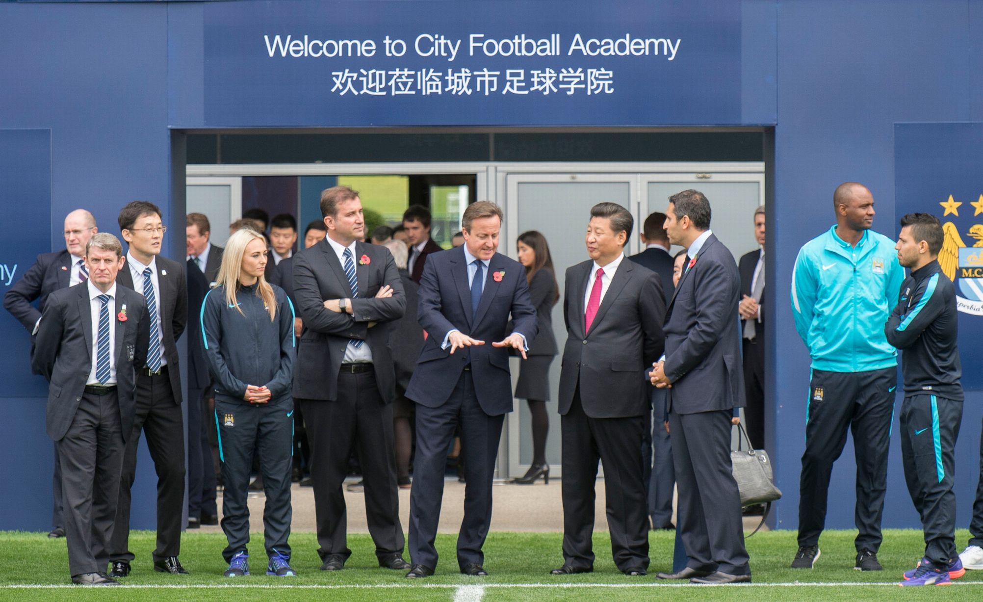 Xi Jinping tours Man City prior to CMC's investment in CFG