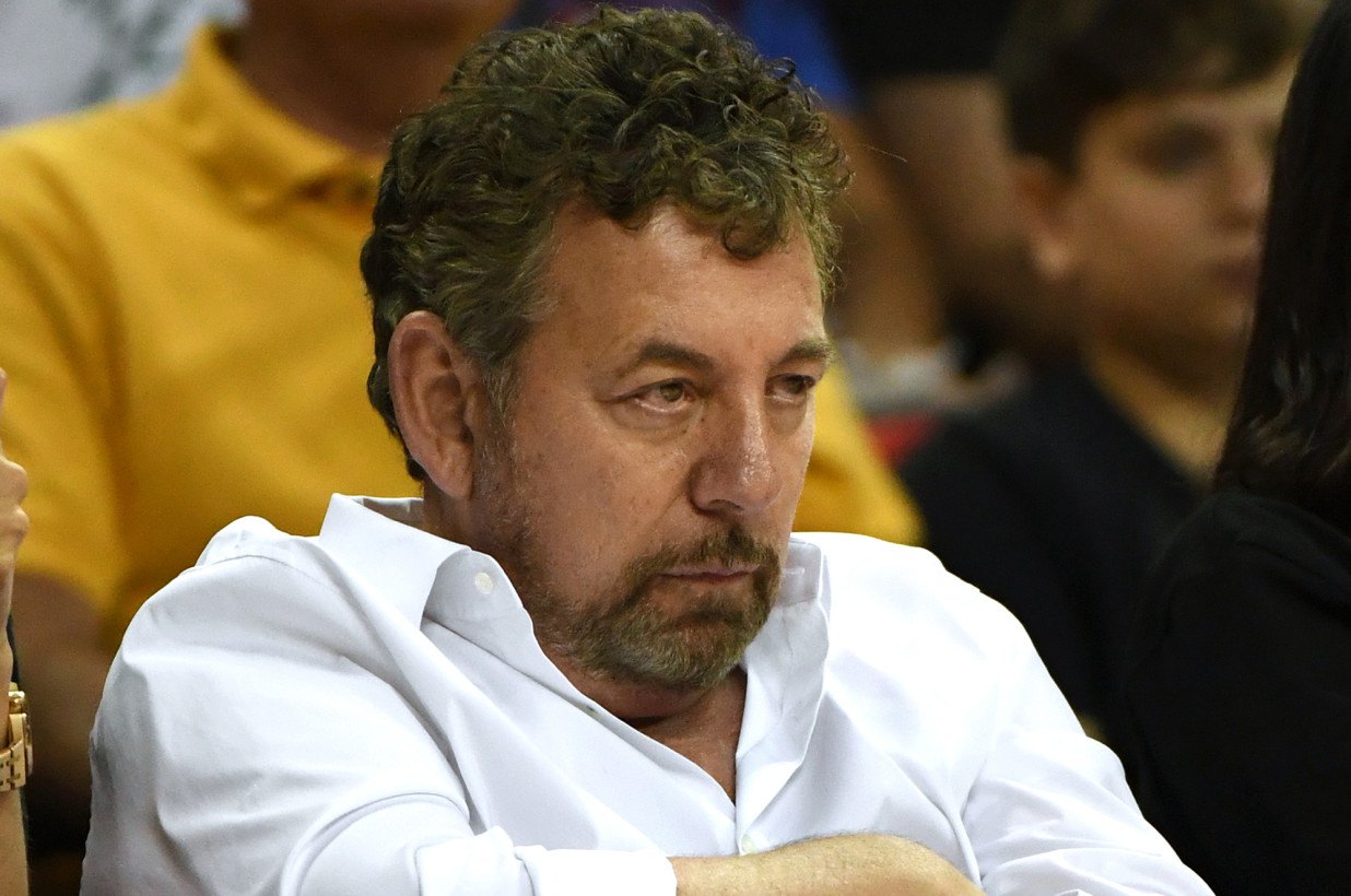 Major league sports team owners like James Dolan own shares of DraftKings