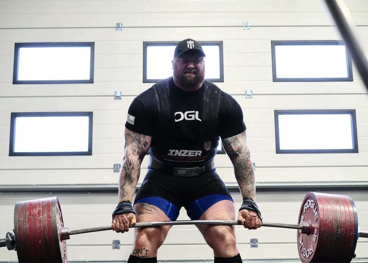 The Mountain Game Thrones Hafthor Bjornsson Deadlift Record 501 KG