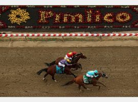 It's still up in the air when Preakness horses will come down the Pimlico stretch in 2020. A Wednesday report on an Oct. date was refuted shortly after. (Image: Patrick Smith/Getty)