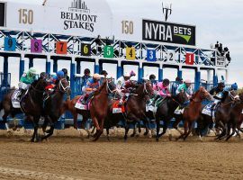The Belmont Stakes isn't used to breaking from the Triple Crown gate first. That meant NYRA officials needed to lay out entry guidelines in case the race exceeds 16 entries. (Image: AP Photo)