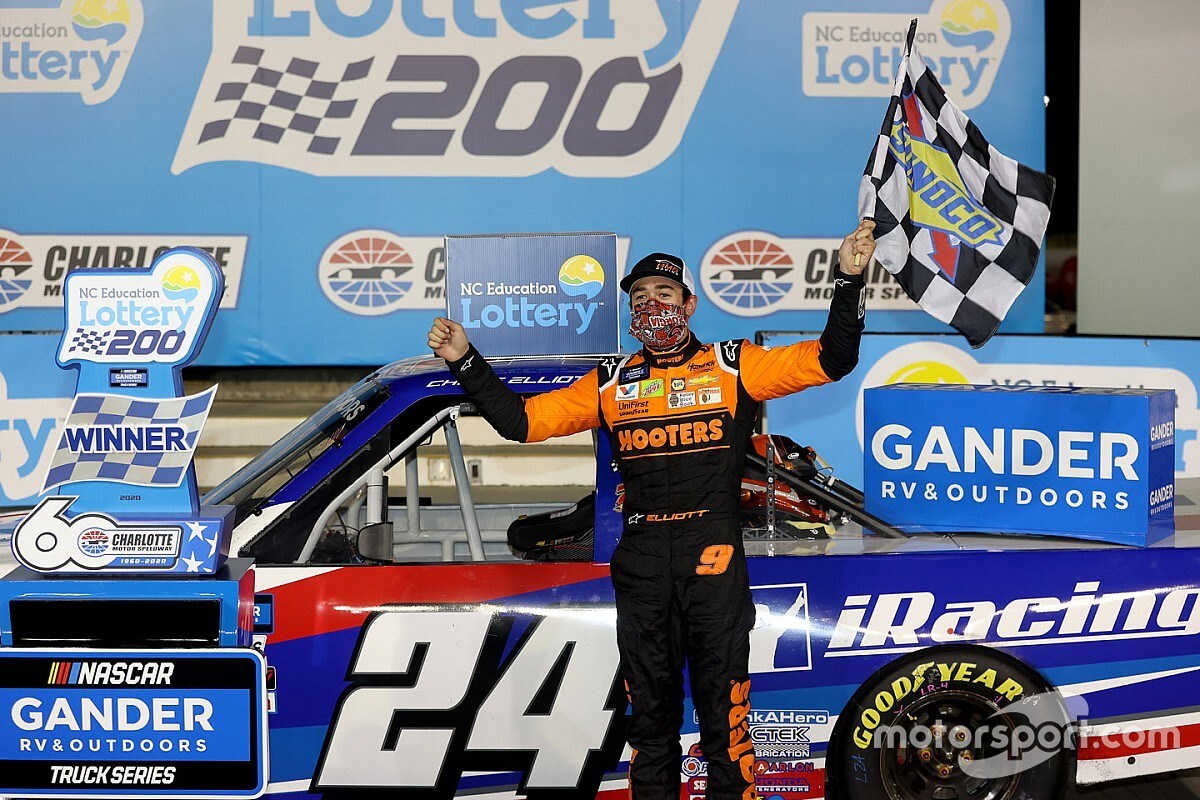 Chase Elliott Truck Series victory 