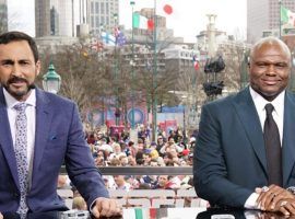 ESPN is set to replace Monday Night Football announcers Joe Tessitore and Booger McFarland. (Image: ESPN Images)