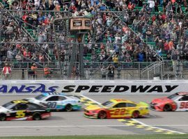 Kansas Speedway had its May 31 NASCAR race suspended, but officials hope that it will be rescheduled later in the year. (Image: AP)