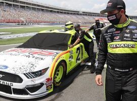 Matt DiBenedetto is ready to erase last yearâ€™s heartbreak of a second-place finish at Bristol Motor Speedway on Sunday. Image: Getty)