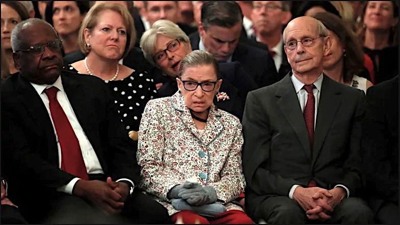 Clarence Thomas, RBG, Stephen Breyer