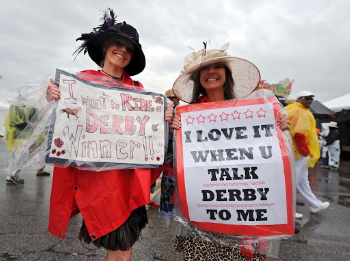 Kentucky Derby With Fans