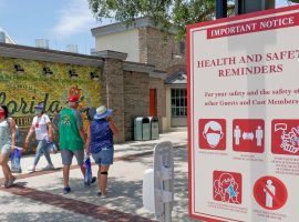Florida is experiencing a spike in coronavirus cases that could threaten the return-to-play plans of several sports leagues. (Image: John Raoux/AP)