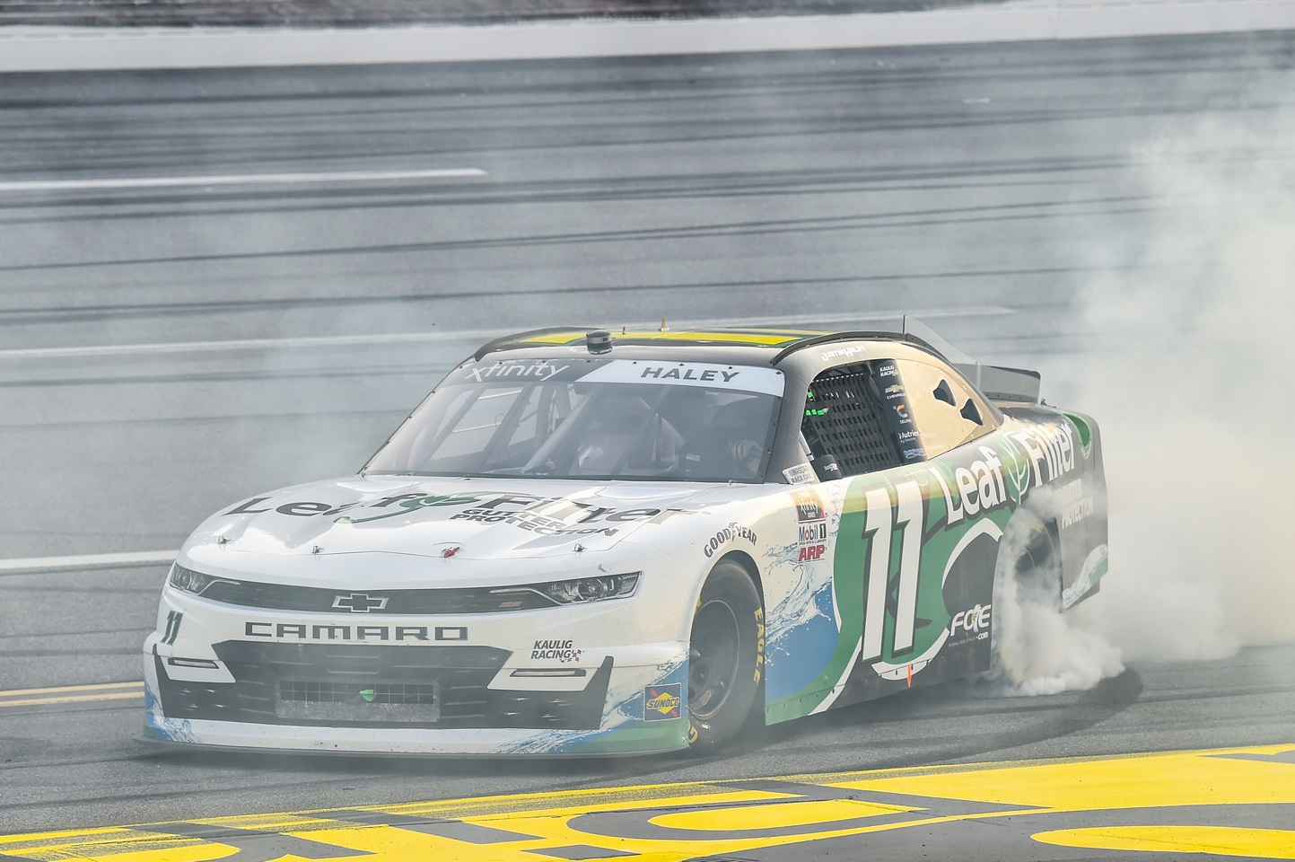 Justin Haley wins first Xfinity with Kaulig Racing