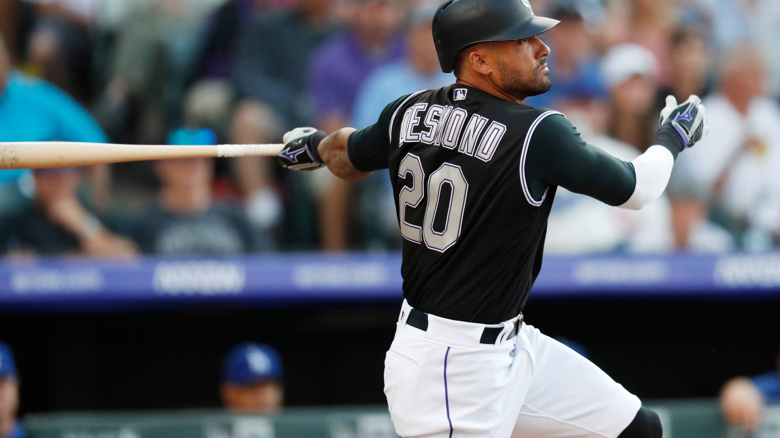 Colorado Rockies outfielder Ian Desmond announced that he will opt out of the 2020 MLB season. (Image: David Zalubowski/AP)