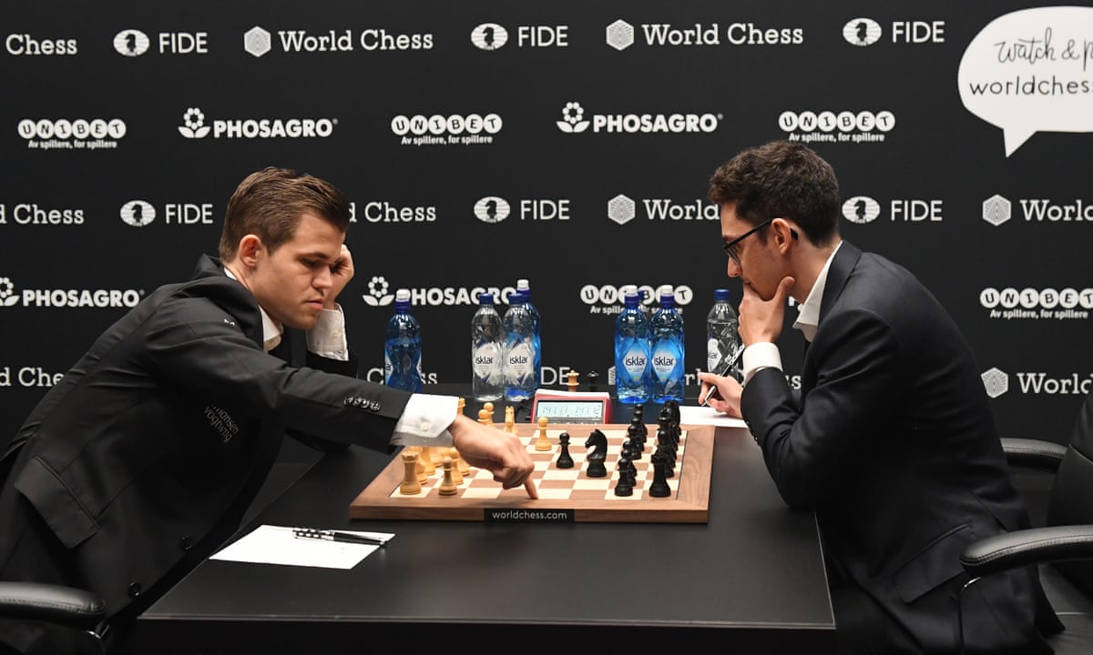 Chessable Masters Quarterfinals: Carlsen Faces Caruana