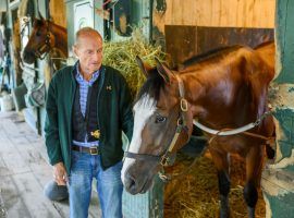 Veteran trainer Barclay Tagg and Tiz the Law are the team to beat in Saturday's 152nd Belmont Stakes. Tagg, 82, seeks his first Triple Crown title since Funny Cide won the Kentucky Derby and Preakness in 2003. (Image: NY Jockey Club)