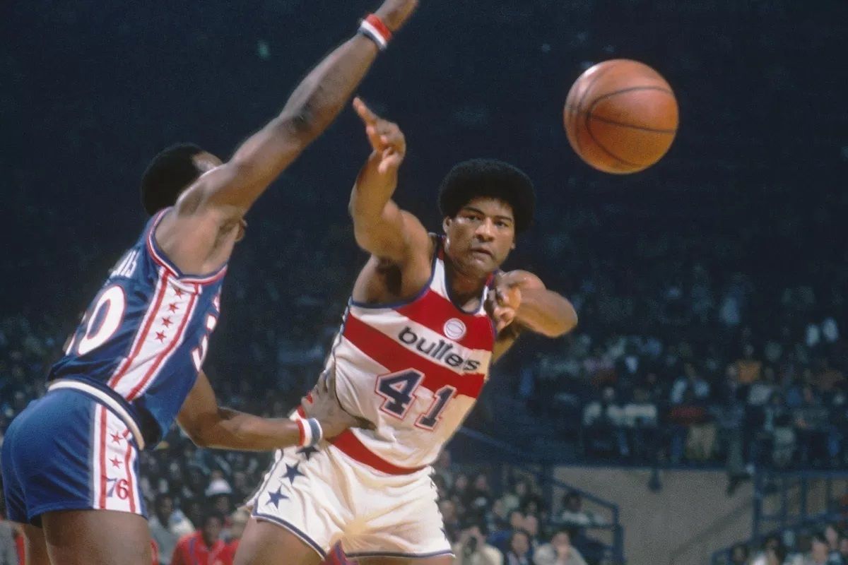 Wes Unseld Baltimore Washington Bullets Wizards