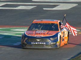 Brad Keselowski is the defending champion of the Folds of Honor QuikTrip 500 at Atlanta Motor Speedway. (Image: NBC Sports)