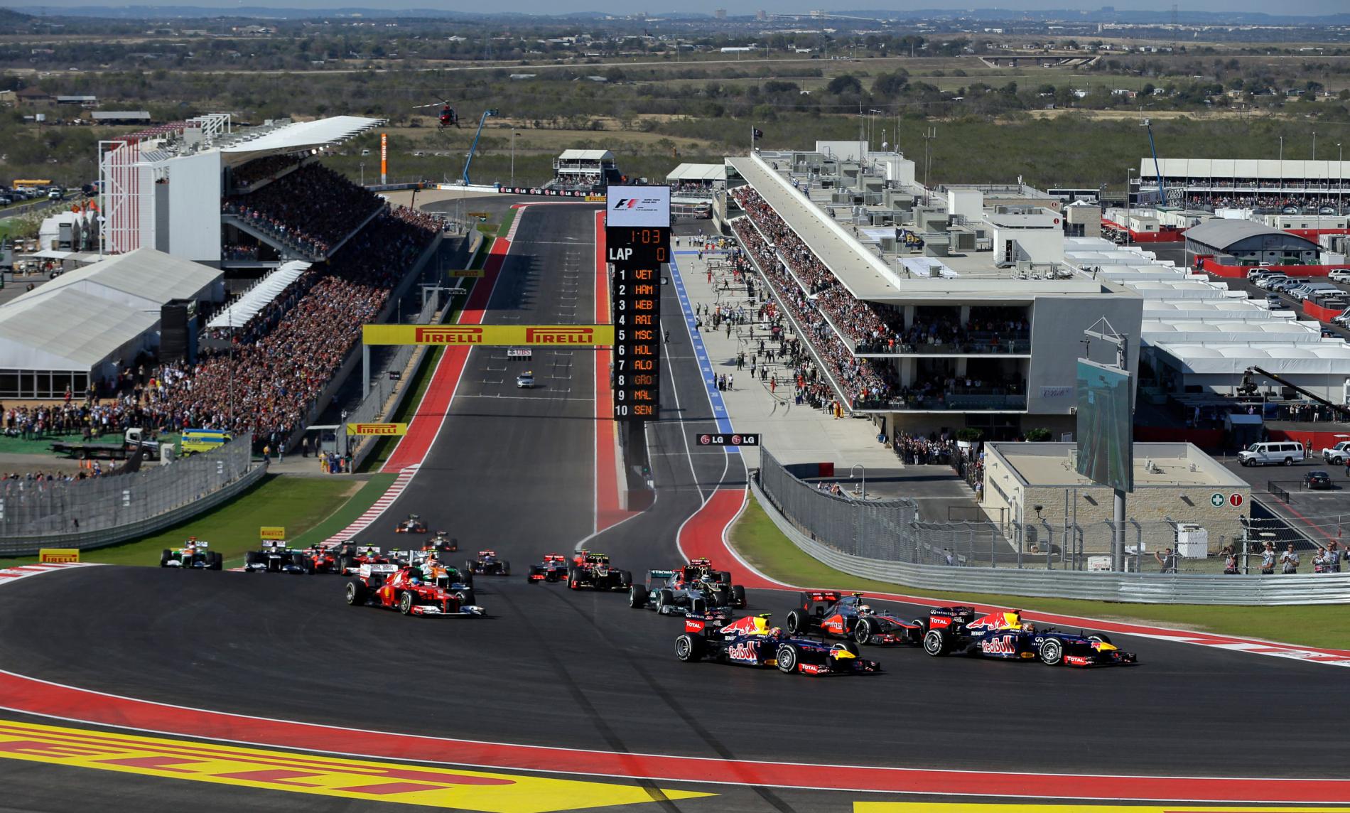 F1 officially cancels its 2020 race in Austin's Circuit of the Americas.