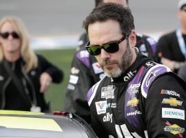 Jimmie Johnson tested positive for COVID-19, and will not race in Sundayâ€™s Brickyard 400 at Indianapolis Motor Speedway. (Image: AP)