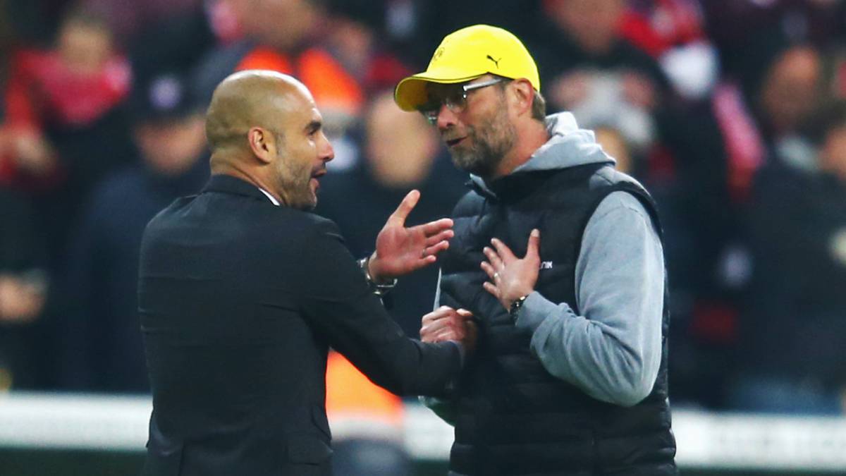 Man City Guardiola Klopp Mourinho