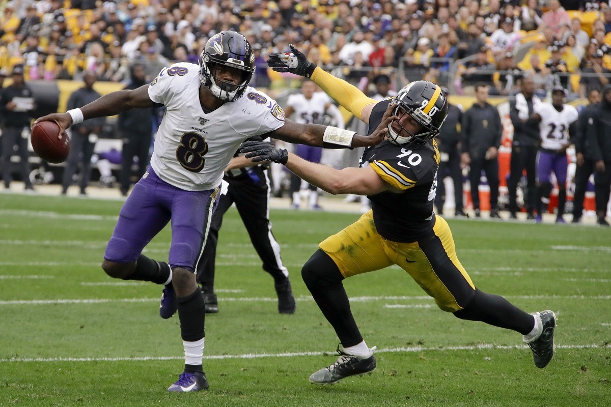 AFC North Odds Baltimore Ravens Pittsburgh Steelers
