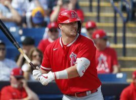 LA Angels star Mike Trout seeks a fourth MVP crown. (Image: Sue Ogrocki/AP)