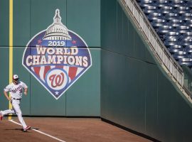 The NY Yankees square off against the defending champs, Washington Nationals, at National Park in DC. (Image: Scott Taetsch/Getty)