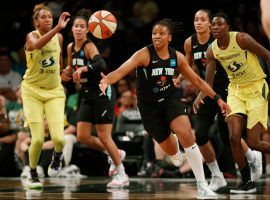 New York Liberty and the Seattle Storm will face off for the first game of the 2020 WNBA season (Image: Katy Willens/AP)