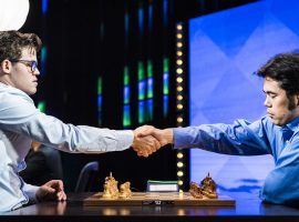 Magnus Carlsen (left) and Hikaru Nakamura (right) will renew their rivalry with a best-of-seven clash in the Magnus Carlsen Chess Tour Final. (Image: Lennart Ootes)