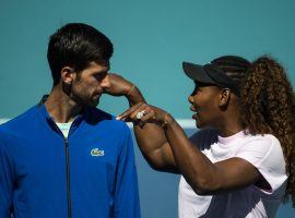 Novak Djokovic (left) and Serena Williams (right) currently stand as the favorites to win the 2020 US Open. (Image: TPN/Getty)