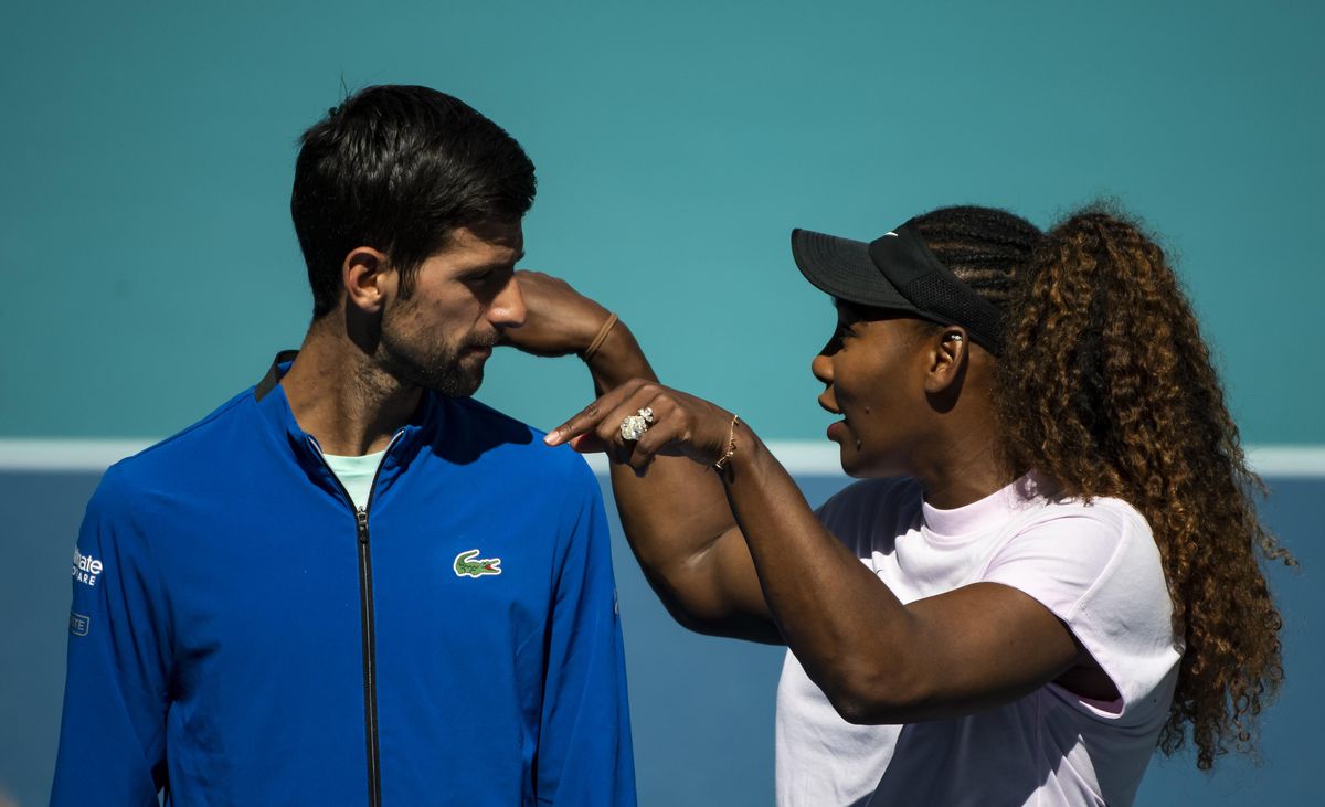 US Open Djokovic Serena Williams